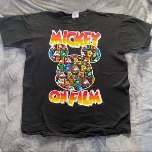 VNTG MICKEY AND CO MICKEY ON FILM DISNEY TEE